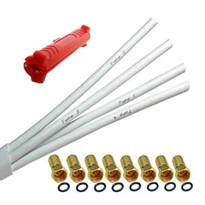 15m 4 in 1 OUTDOOR Sat Koax Kabel 4 fach GESCHIRM Quattro digital Koaxialkabel S