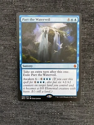 1 x SP/LP Part the Waterveil ~ Battle for Zendikar BFZ ~ MTG Magic - Image 1 of 2