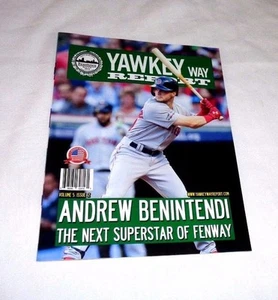 May 2017 Yawkey Way Report Red Sox Program Magazine Andrew Benintendi 1st Cover - Picture 1 of 1