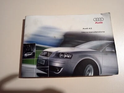 Manuale uso e manutenzione Audi A3 - Immagine 1 di 2