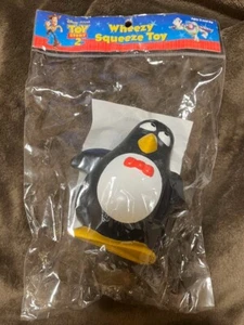 Disney Pixar TOY STORY 2 Wheezy Soft Vinyl Figure Penguin Squeeze Doll NEW - Picture 1 of 6