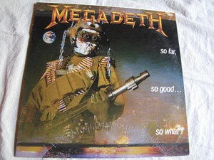 Near Mint Megadeth - So Far, So Good... So What? 1988 Capitol Records original - Picture 1 of 6