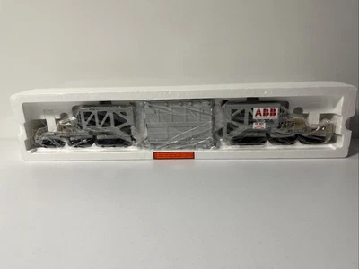 MTH 20-98325 - Schnabel Flatcar - Asea Brown Boveri ABB #210 - O Scale - Image 1 of 4