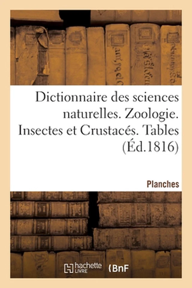Dictionnaire Des Sciences Naturelles. Planches. Zoologie. Insectes Et Crustacs.  - Image 1 of 1