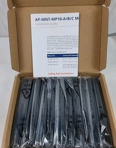 HPE Aruba 10-pack AP-MNT-MP10-A  Type A 9/16"  AP Mount jz370a for 5xx & 6xx APs - Picture 1 of 1