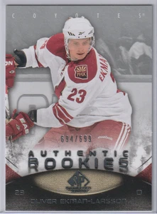 Oliver Ekman-Larsson 2010-11 SP Game Used Authentic Rookies #/699 - Picture 1 of 2