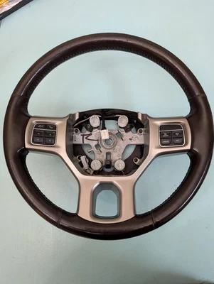 2013-2018 Dodge Ram 1500 2500 Laramie Heated Steering Wheel BROWN - Image 1 of 4