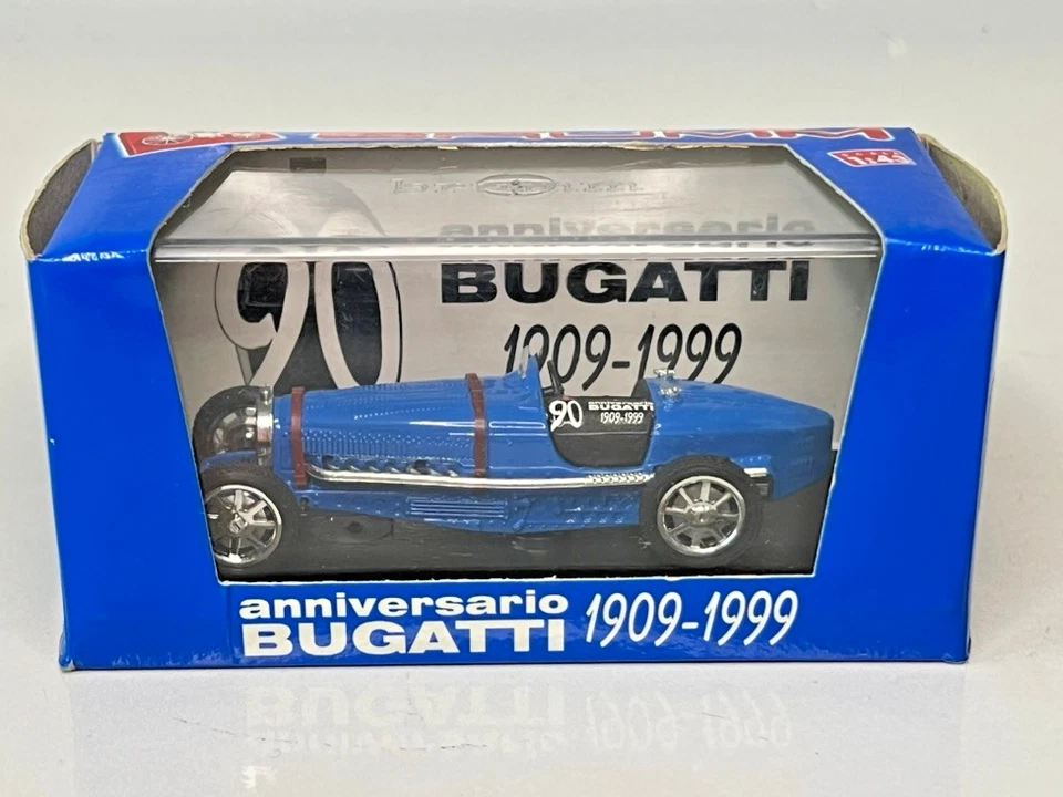 Brumm 1: 43 比例 S99/08 1933 布加迪 59 型 LE Anniversario 1909 - 1999 — 第 1/4 张图片