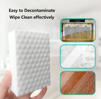 20pcs Compressed Melamine Magic Sponges Multi-Purpose Cleaning Tools - NEW - Image 1 of 4