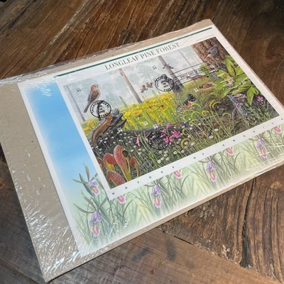 US FDC Stamp Nature Of America Scott # 3611a-j Longleaf Pine Forest 2002 Large - Image 1 of 4