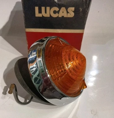 Lámpara indicadora Rover P4 Cobra, Bentley Daimler Lotus Alvis Lucas L539 NOS Foto 1 de 4