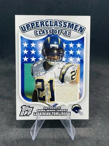 2006 Topps Draft Picks Upperclassmen Class of 01 LaDainian Tomlinson Jersey - Picture 1 of 2