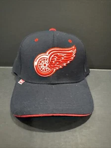 Zephyr Authentic Detroit Red Wings 7 1/2 Hat NHL Wool 35% Wool Alternate Logo - Picture 1 of 5