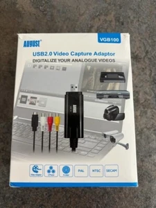August VGB100 USB2.0 Video Capture Adapter - Opened, Never Used - Bild 1 von 6