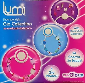 Paquete de Colección Lumi Glo - Pulsera, Bolso Dije y Colección Rock Chick - Imagen 1 de 1