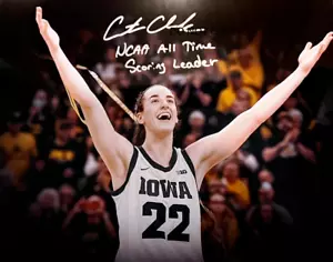 CAITLIN CLARK - IOWA Autographed Signed 8x10 reprint Photo #4 !! - Picture 1 of 1