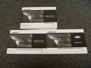 2009 GMC C4500 C5500 C6500 C7500 Topkick Owner Operator Manual User Guide Set xo - Bild 1 von 1