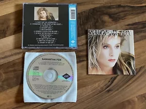 SAMANTHA FOX Same s/t OOP 1991 GERMANY reissue CD album 80s Sonopress A - Picture 1 of 5