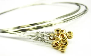 Paquete de 12 cuerdas de acero a granel .014 (calibre 14) para guitarra y más - ¡Hechas en EE. UU.! - Imagen 1 de 3