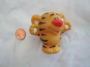 LITTLE TIKES Chunky ZOO JUNGLE CIRCUS STRIPED TIGER for SAFARI TRAIN Cute! - Picture 1 of 3