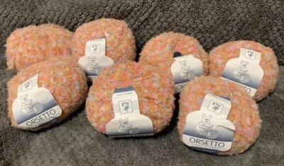 7纱线King Orsetto澳大利亚美利奴美利奴羊毛50克82码108 — 第 1/4 张图片