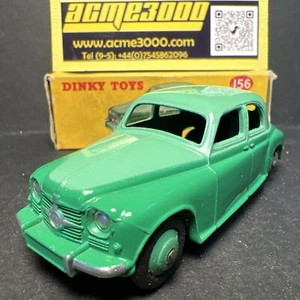 Dinky Toys 1956-59 - 156 Rover 75 berlina - verde - caja original - Imagen 1 de 17