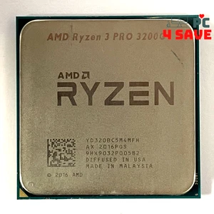 AMD Ryzen 3 PRO 3200G 3.60GHz 4-Core 4MB Socket AM4 Desktop CPU YD320BC5M4MFH - Picture 1 of 2