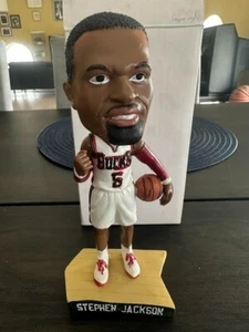 Stephen Jackson Milwaukee Bucks Bobblehead SGA (never distributed) RARE (AG) - Picture 1 of 1