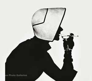 1952/84 Vintage IRVING PENN Dior Female Fashion Smoking Martini Photo Art 11x14 - Picture 1 of 1