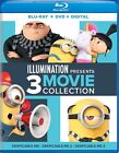 Illuminatiion Presents Despicable Me 3-Movie Collection Blu-ray Steve Carell NEW