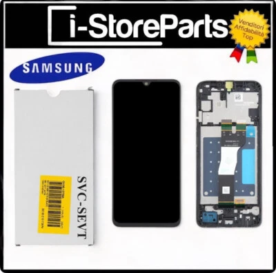DISPLAY LCD TOUCH FRAME ORIGINALE SERVICE OEM PER SAMSUNG A05S 2023 SM-A057G