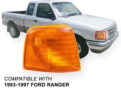 Lâmpada de sinalização de canto de substituição APA para Ranger 1993-1997 passageiro lateral FO2521116 - Imagem 1 de 4