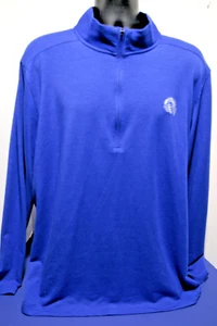 Under Armour Cold Gear World Golf Championships Wind Top 1/4 Zip Royal Blue 2XL - Picture 1 of 12