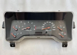Jeep 01-02 TJ Dash cluster gauges 56009170AF Wrangler gauge speedometer 320,000 - Bild 1 von 7