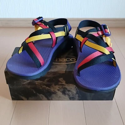Snow Peak × Chaco Sandals SP Z Cloud X Mens 25 Purple New Japan Limited Outdoor - Image 1 of 4