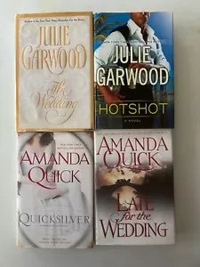 Lot of 4: Julie Garwood and Amanda Quick Romance Novels: HC/DJ Books ~ Free Ship - Picture 1 of 15