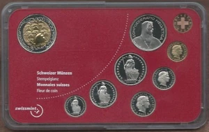 Zwitserland 2000 FDC of BU set. Switzerland Suisse Svizzera Schweiz - Afbeelding 1 van 4