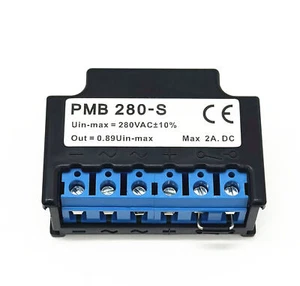PMB 280-S full wave rectifier Uin-max=280VAC±10% Out=0.89 MAX 2A DC - Picture 1 of 9