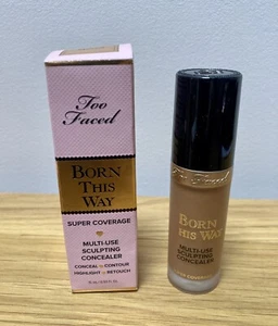 Too Faced Born This Way Super Coverage Multi Use Sculpting Concealer Mocha - Picture 1 of 2