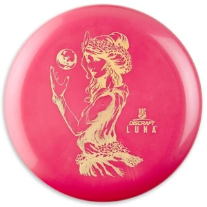 Discraft Paul McBeth Signature Big Z Luna Putter Disc, Pink W/ Gold Foil - Picture 1 of 1