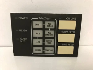 EPSON Y446501000 OPERATOR PANEL BOARD  EX-1000 PRINTER - Picture 1 of 3