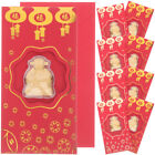  10 Pcs Creative Red Envelopes Gifts Spring Festival Packet Fine