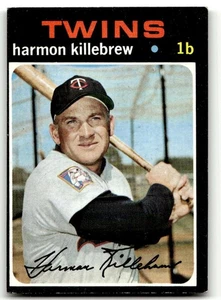 1971 Topps #550 Harmon Killebrew Minnesota Twins EX-EXMINT + HOF SET BREAK! - Bild 1 von 2