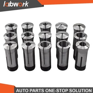 Labwork 15 Pc 5C Round Collet Set Fractional 1/8" to 1" High Precision Lathe - Picture 1 of 9