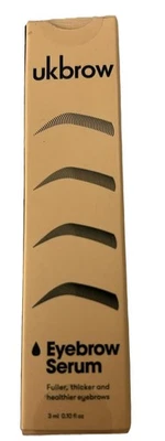 UK BROW UKBROW EYEBROW SERUM Fuller,Thicker & Healthier eyebrows 3ml (015)