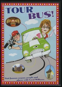 CAROL WILLIAMS [DVD] - Tour Bus! [STILL SEALED] Classical Organ - Imagen 1 de 2