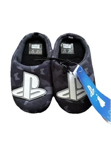 PlayStation Hausschuhe Kinder UK Größe 8/9 Brandneu Unisex Bequem Weich Neuheit!!  - Bild 1 von 7