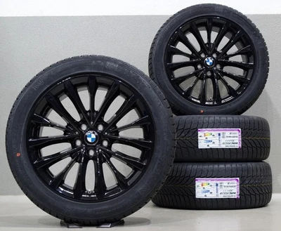 Original BMW 5er G30 G31 18 Zoll Winterreifen 632 Winterräder Felgen DOT24 TOP - Bild 1 von 4