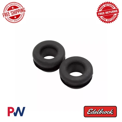Edelbrock Valve Covers Rubber PCV Valve Grommets Signature Series (Qty 2) 8094 - Image 1 of 2