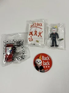 1996 BACK JACK FOR PRESIDENT Jack-In-The-Box Pin Button Bendable Figurines - Picture 1 of 6